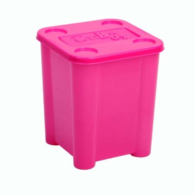 ארגז אחסון עומד 27 ליטר צבעוני קיוב בוקס