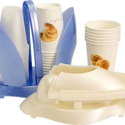 מתקן כוסות שולחני