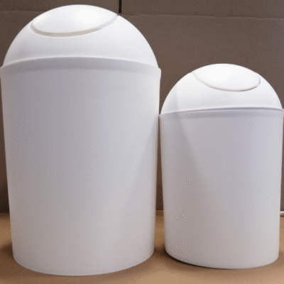 פח מצחייה לבן 12 ליטר