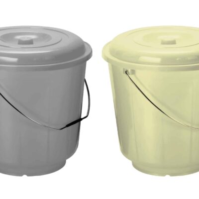 דלי 16 ליטר עם מכסה