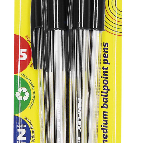 עט כדורי בצבע שחור