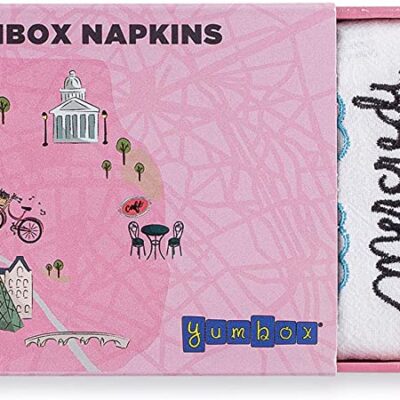 חמישיית מפיות צרפת ורוד כותנה יאמבוקס ימות השבוע