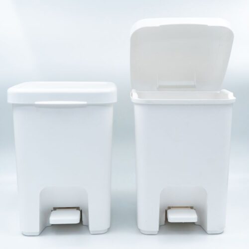 פח פדל Alplas לבן תבור כולל פנימי לשרותים