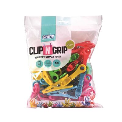 50 אטבי ג'וי JOY צבעוניים