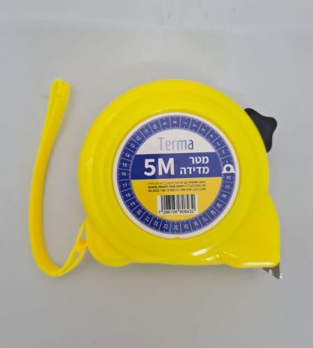 פס מדידה 5 מטר (מטר)