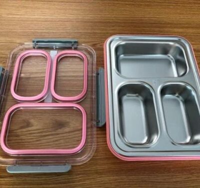 קופסא נירוסטה 3 תאים