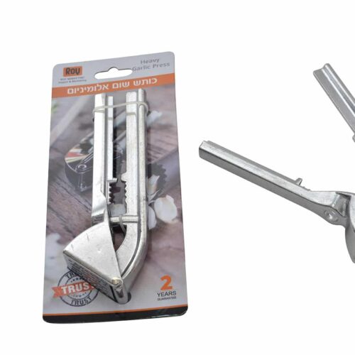 כותש שום אלומניום כבד