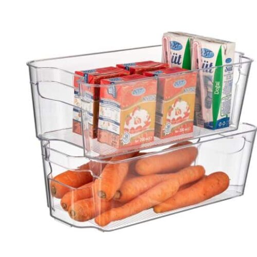 7134 סלסלת מקרר אקרילית 32*16 CM (12)