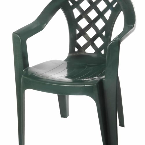 כסא נעם לבן - ירוק