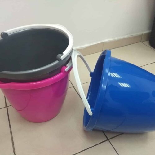 דלי שטיפה מעורב צבעים 12ליטר