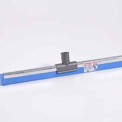 מגב מתכת עם ראש הברגה 60 ס"מ