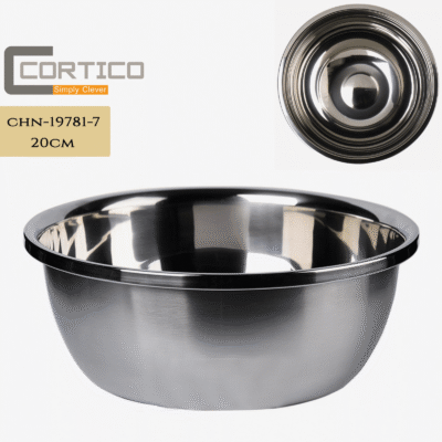 קערה עמוקה נירוסטה 20