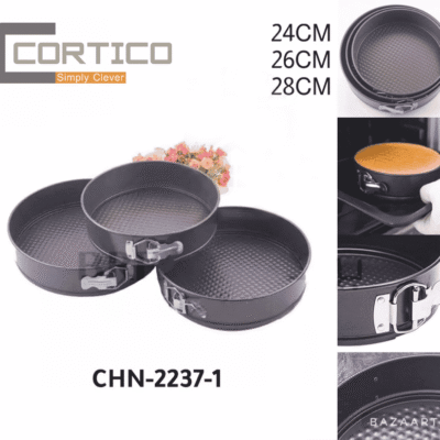 סט תבניות לעוגה 3