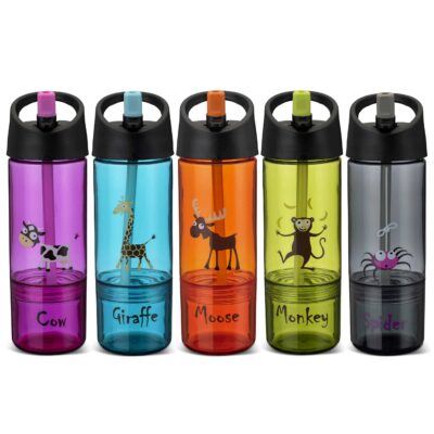 טו אין וואן - בקבוק שתיה לילדים 0.3 + 0.15 מ"ל - 2in 1