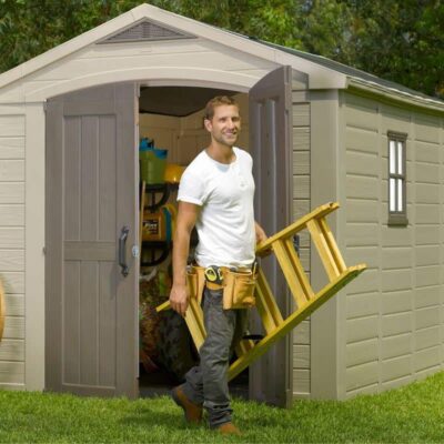 מחסן כתר פלסטיק פקטור 11X8 כולל הובלה (כתר פלסטיק)