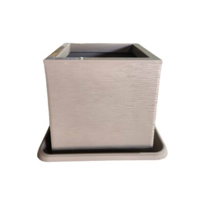 עציץ צרפתי ריבועי במידות 29X29X29 ס"מ