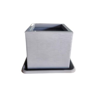 עציץ צרפתי ריבועי במידות 29X29X29 ס"מ