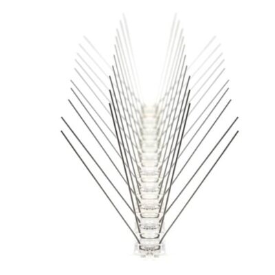 דוקרן נגד יונים חצי מטר (נירוסטה S304, בסיס PC פוליקרבונט 40 קוצים)