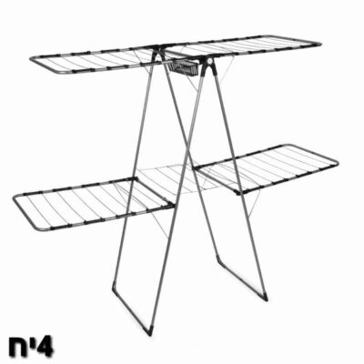 מתלה כביסה 2 קומות מתכת