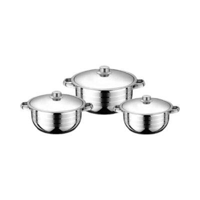 סט סירים 6 חלקים Stainless Steel -ERENA - סירי קדירה