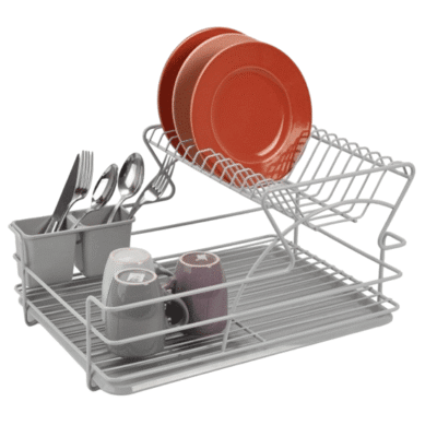 מייבש כלים דו קומתי לוקס אפור STONE