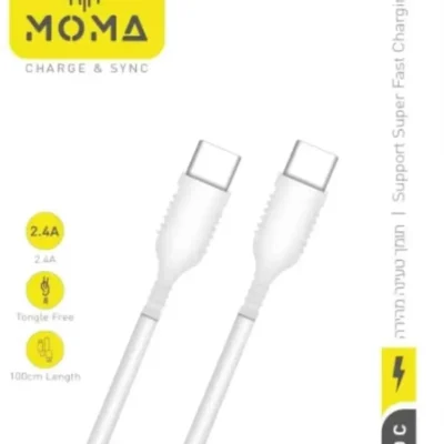 כבל טייפ סי לטייפ סי, MOMA TYPE C - C