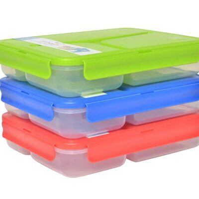 קופסא אטומה מחולקת (אחת) - מגוון צבעים