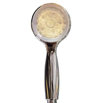 מזלף בינוני למקלחת עם אור 3 צבעים