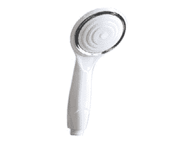 "מזלף לבן מסגרת כרום PLANCO