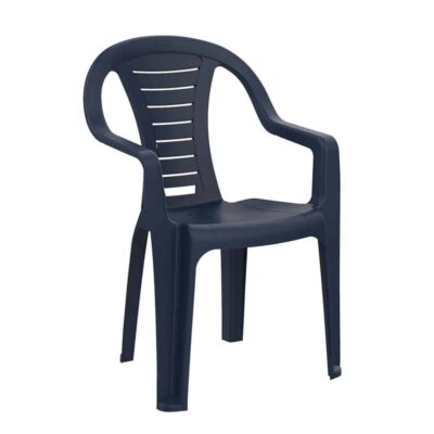 כסא פלסטיק עם מסעדי ידיים – דגם ליבי