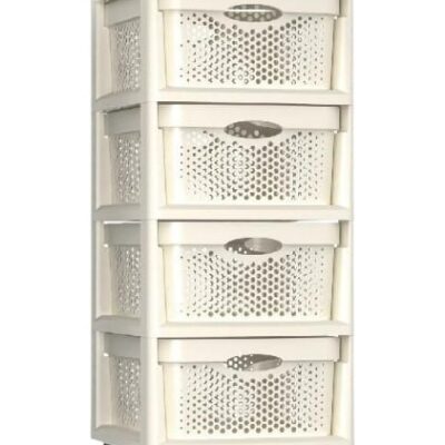 שידת מגירות (ארגונית) 4 קומות דגם רובקס