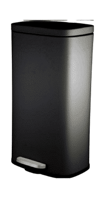 פח נירוסטה עם דוושה 50 ליטר בגימור יוקרתי דגם UP (פח אשפה למטבח)