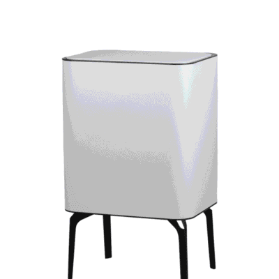 פח רגליים מתכת 30 ליטר - פח יוקרתי למטבח