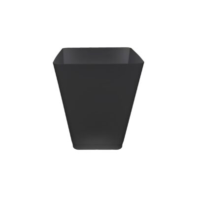 עציץ טוקיו שחור בגובה 29 ס"מ