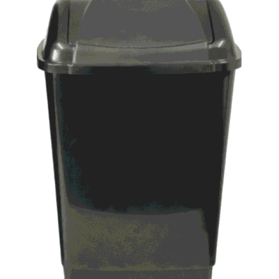 פח אשפה פליק פלאק שובך 50 ליטר בגימור מבריק