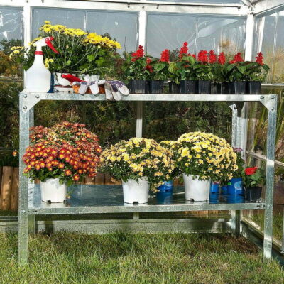 כוננית עבודה לחממה - נמכר בקניית חממה בלבד