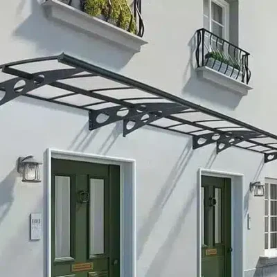 גגון הראלד 6690 אפור שקוף