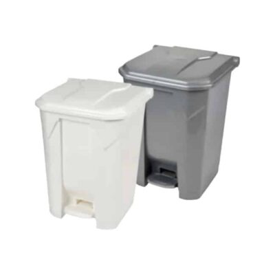 פח דוושה בעיצוב מרובע בנפח 45 ליטר - (פח משרד או פח מטבח איכותי וגדול במיוחד)