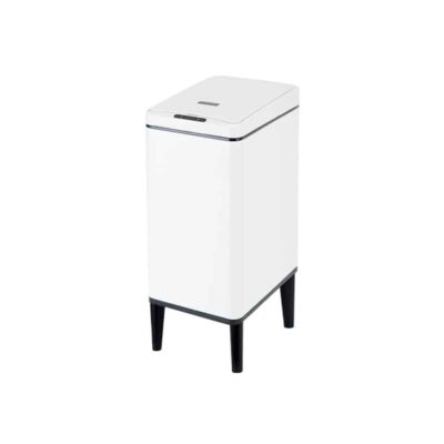 פח אלקטרוני צר על רגל 30 ליטר דגם יהלום | פח למטבח | פח אשפה מעוצב – פח צר עם רגליים