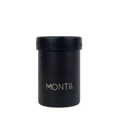 שומר קור לפחיות ובקבוקים MontiiCo Insulated Can & Bottle Cooler - Coal