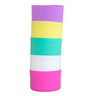בולם זעזועים גדול לבקבוק מונטי MontiiCo Large Bumper - 1L, 1.5L (קוטר בקירוב 9.3 ס"מ)