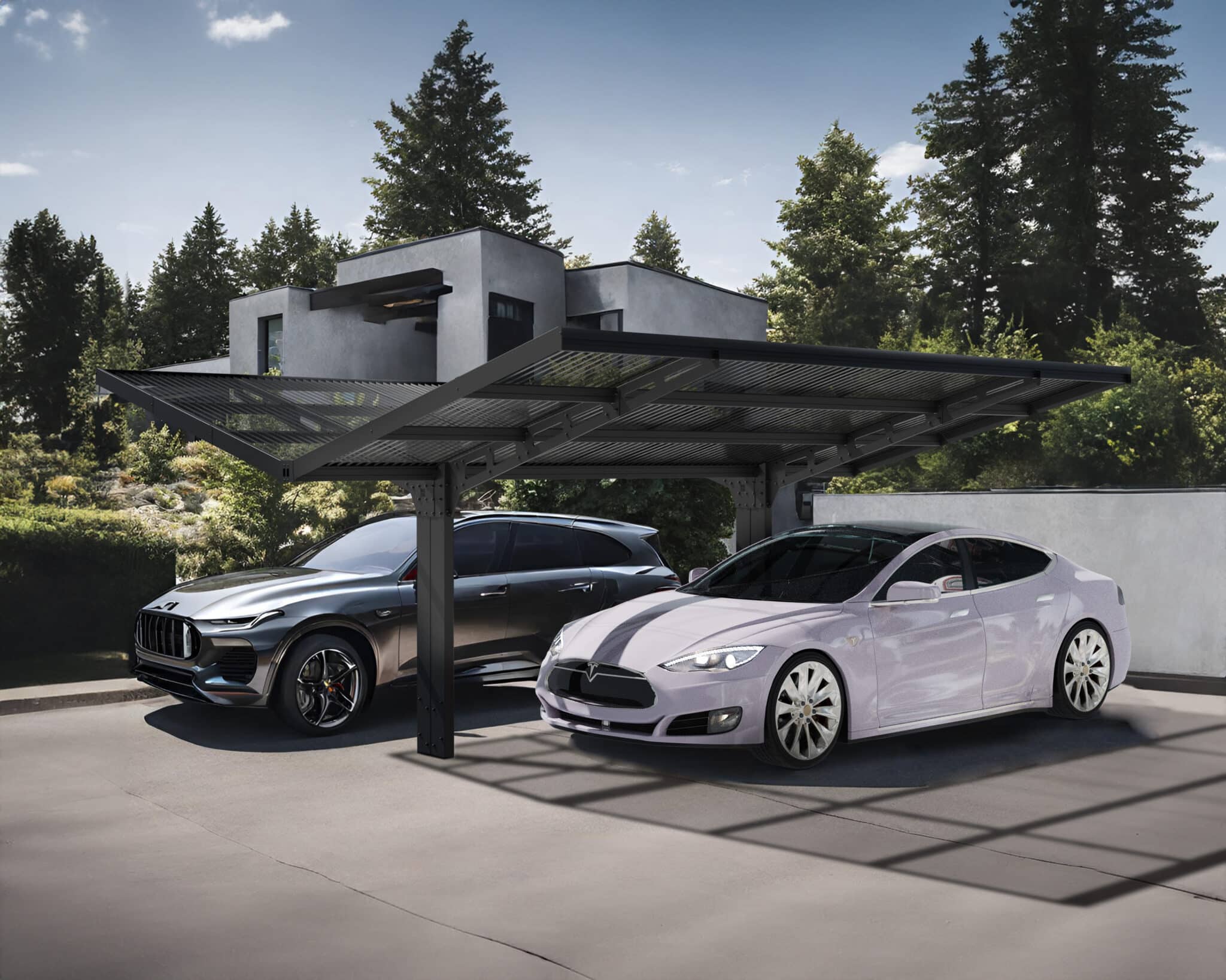 חניה כפולה לרכב רגליים Sydny Wings 5.7X6