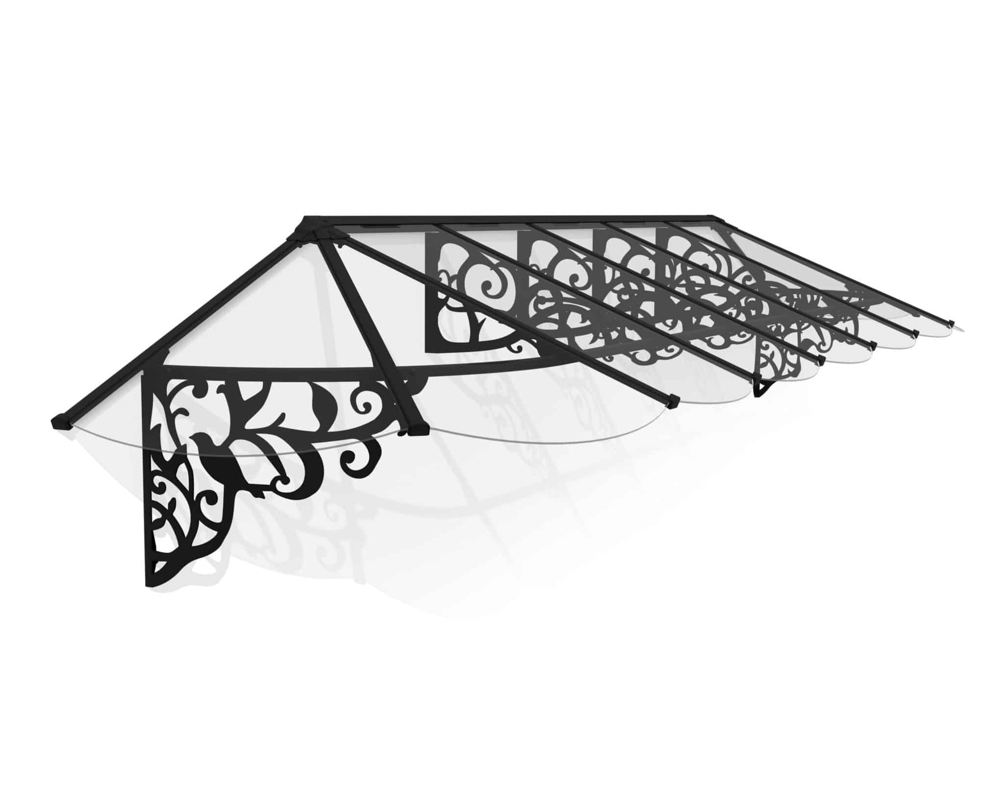 ⁦גגון Lily שחור 0.9X4.2⁩ – תמונה ⁦3⁩