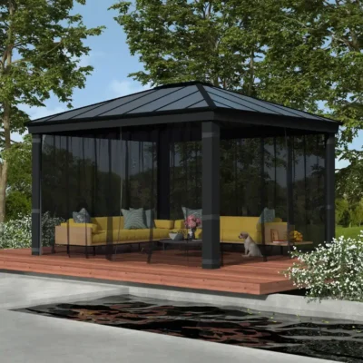 רשתות נגד יתושים לגזיבו 3.6x6 Dallas