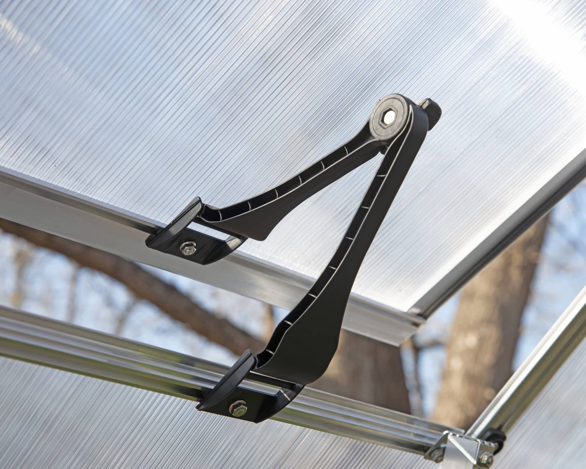 ⁦Lean To - חממה ביתית 1.2X2.4 כסף הייבריד⁩ – תמונה ⁦9⁩