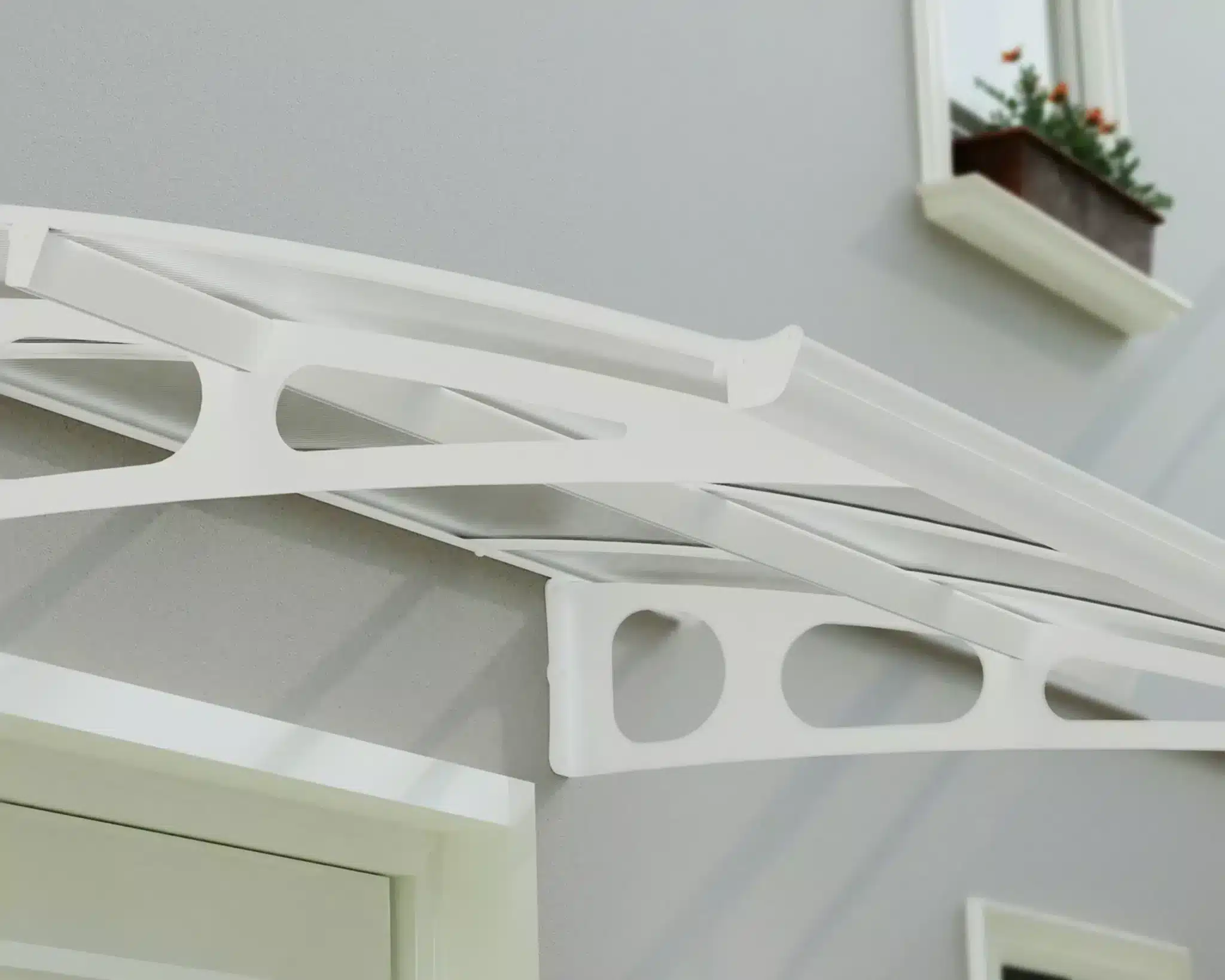 ⁦גגון בורדו 4460 לבן כפול דופן⁩ – תמונה ⁦5⁩