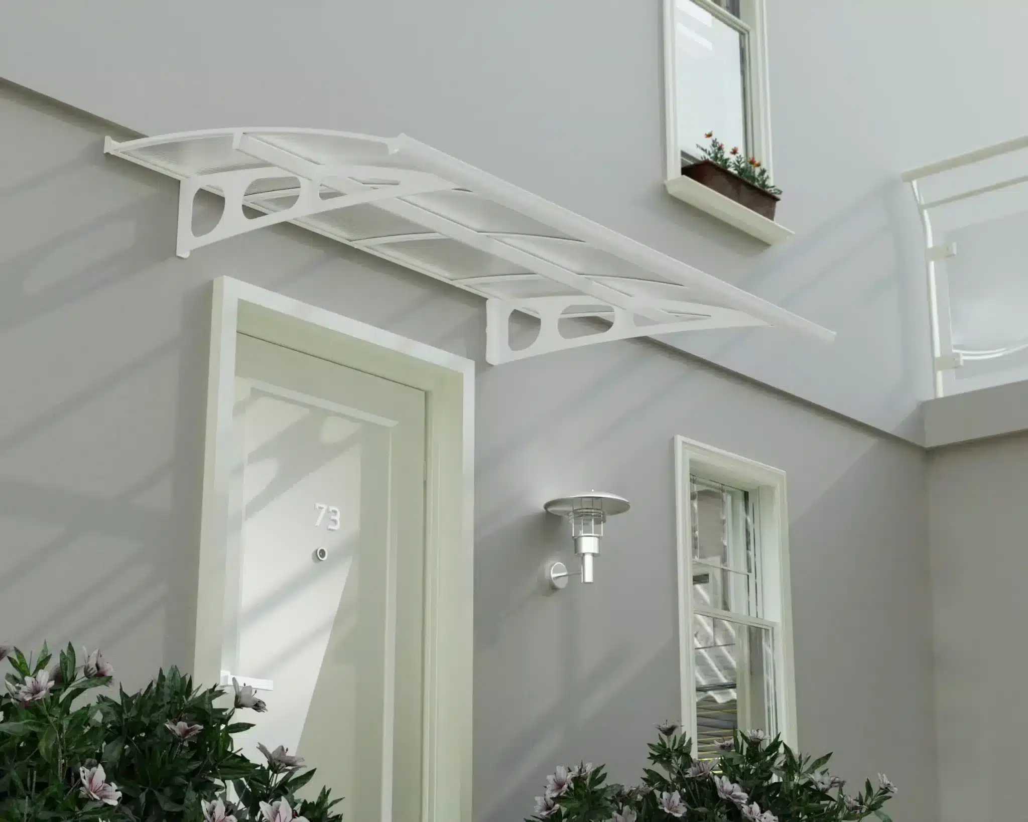 גגון בורדו 2230 לבן כפול דופן