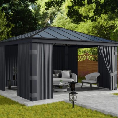 וילונות לגזיבו Dallas 4.3x4.9