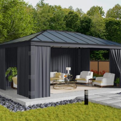 וילונות לגזיבו Dallas 4.3x6.1