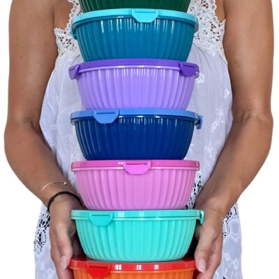 קופסת אוכל לסלט פוקי בול Poke Bowl